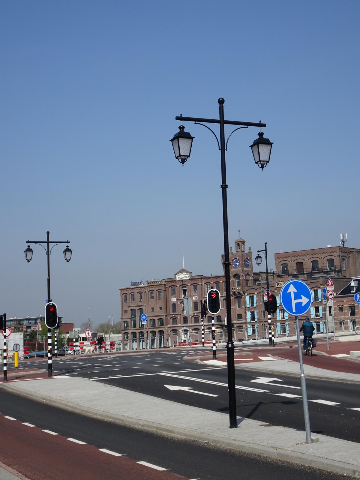 Light 803 langs de vernieuwde stadsroute